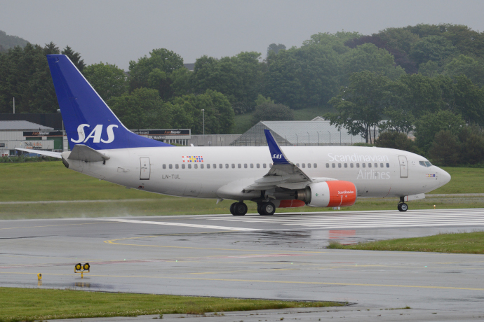Stavanger Airport is a focus city for Scandinavian Airlines.